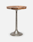 Made Goods Delancy Bistro Side Table in Banana Bark