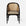 Made Goods Elena Cane-Back Barrel Dining Chair in Black