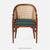 Made Goods Elena Cane-Back Barrel Dining Chair in Brown