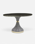 Made Goods Elis Dining Table in Faux Horn