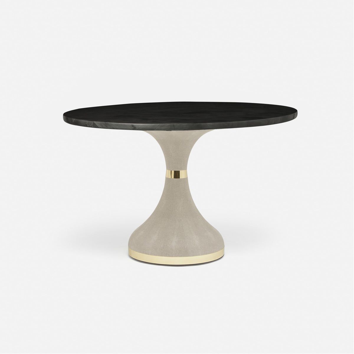 Made Goods Elis Dining Table in Faux Horn