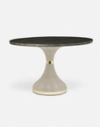 Made Goods Elis Dining Table in Faux Horn