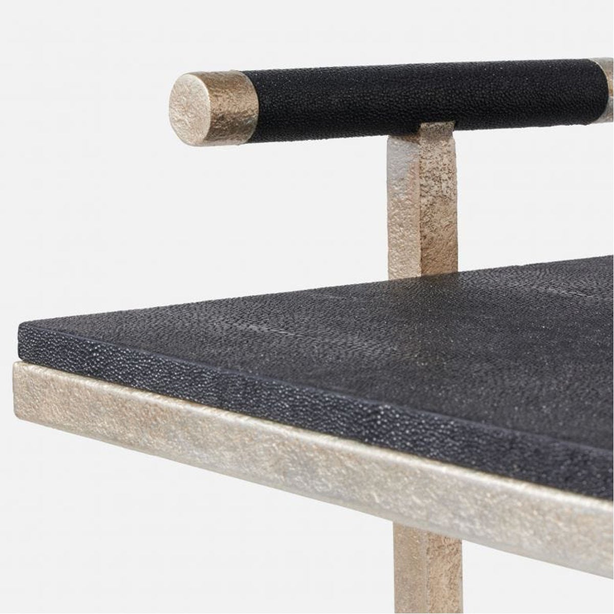 Made Goods Ellery Realistic Faux Shagreen Laptop Table