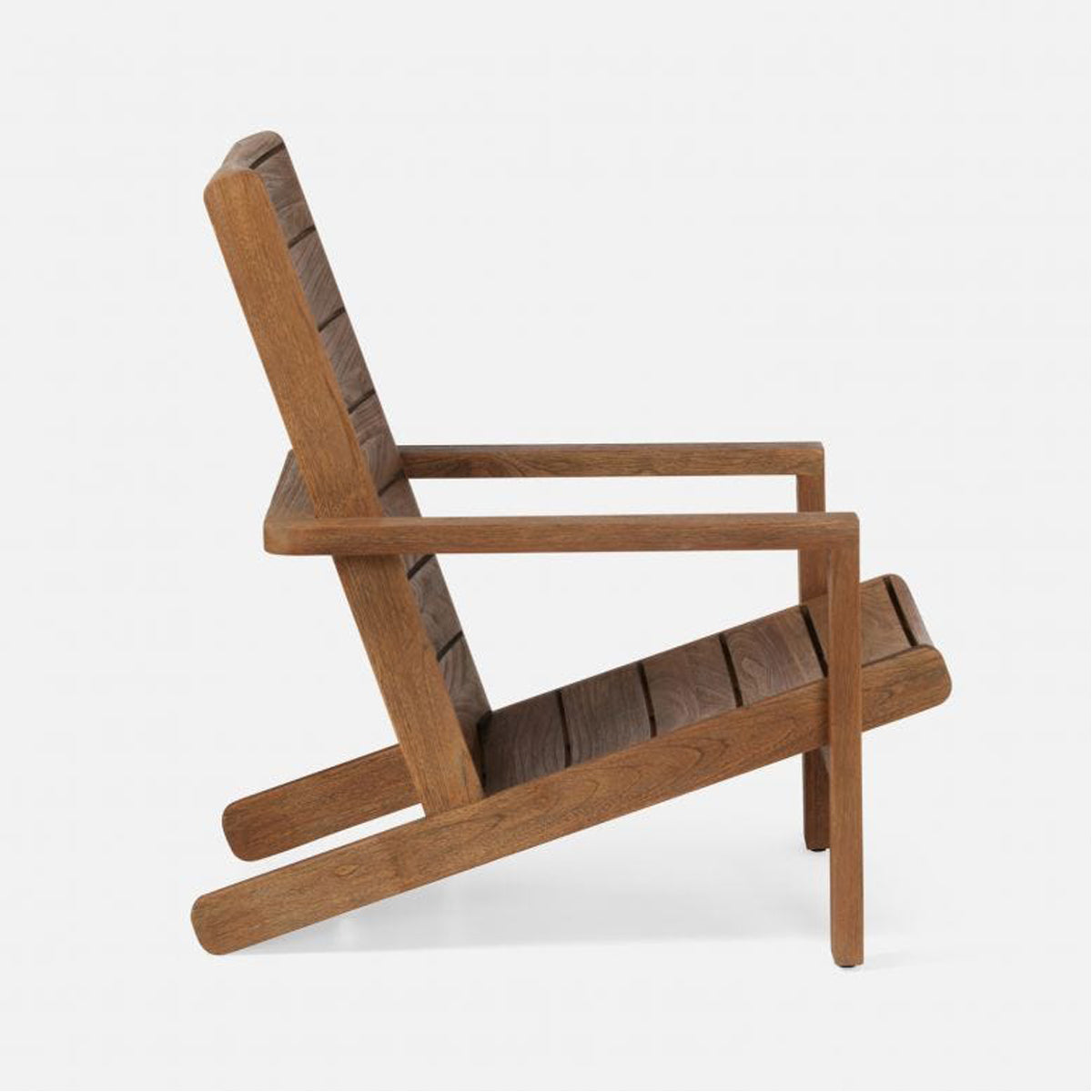 Made Goods Endecott Modern Teak Outdoor Lounge Chair