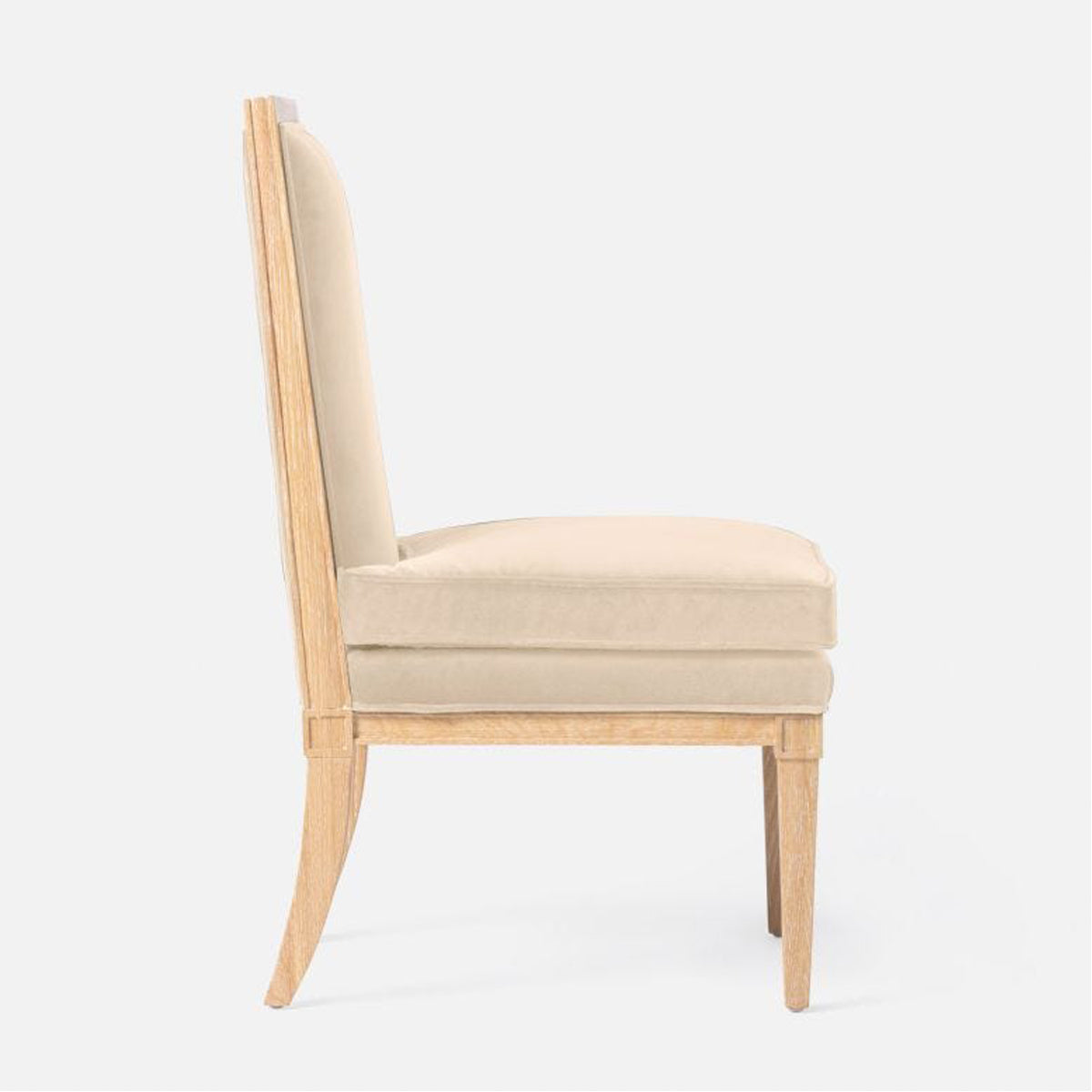 Made Goods Evan Dining Chair in Aras Mohair