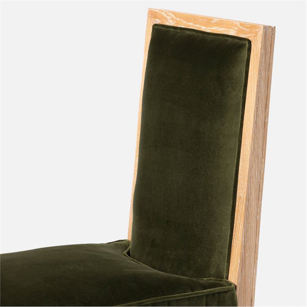 Made Goods Evan Dining Chair in Bassac Shagreen Leather