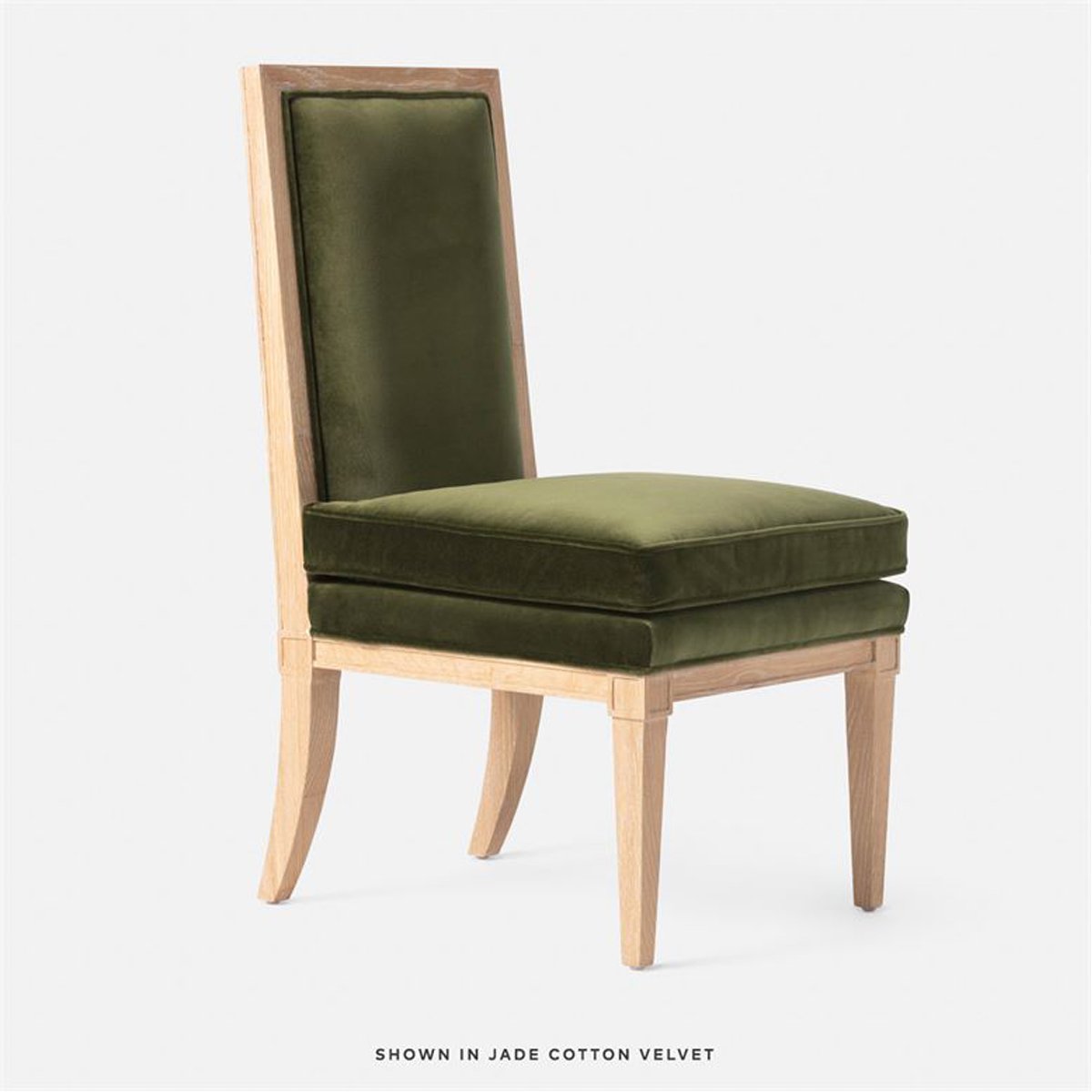 Made Goods Evan Dining Chair in Weser High-Performance Fabric