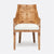 Made Goods Everett Olive Ash Arm Chair in Brenta Cotton/Jute