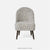 Made Goods Felder Petite Lounge Chair in Dark Gray Wood