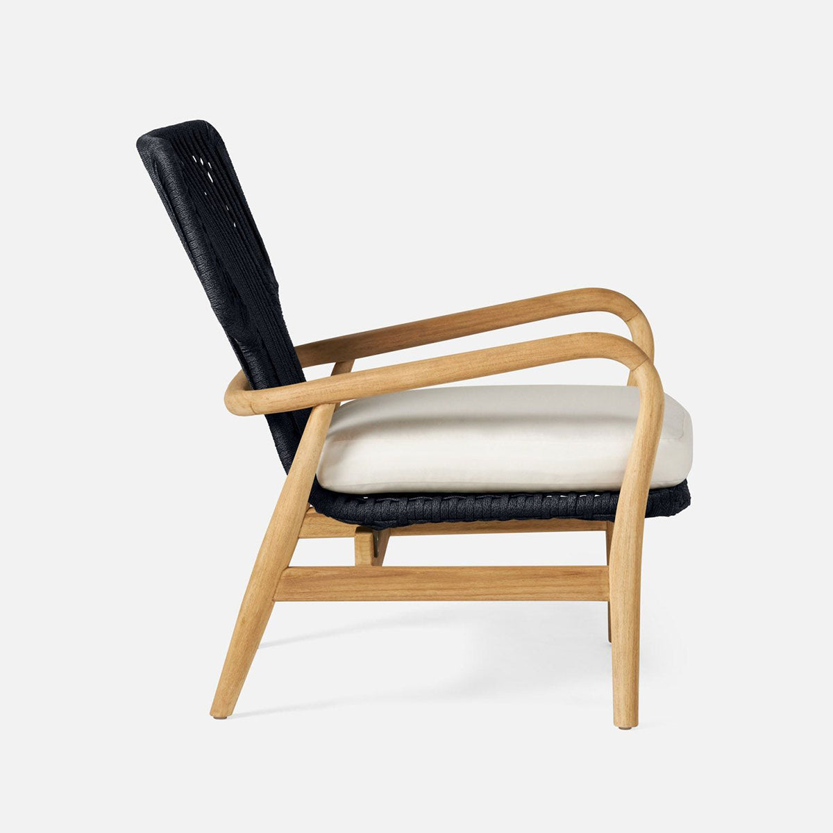 Made Goods Garrison Outdoor Lounge Chair in Havel Velvet