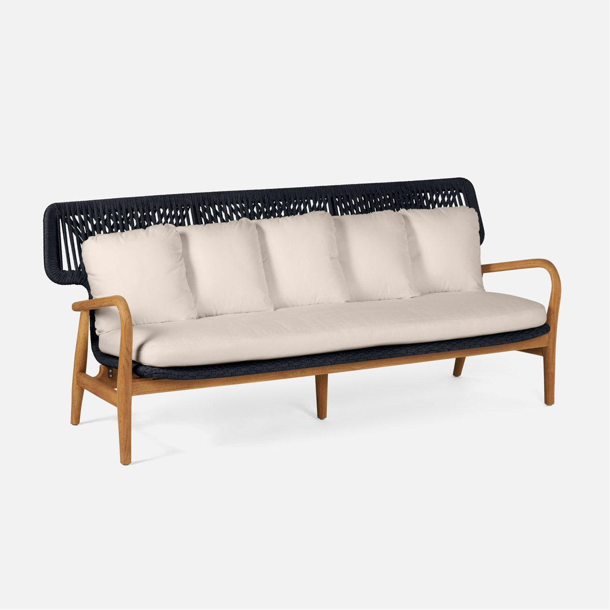 Made Goods Garrison Outdoor Sofa in Weser Fabric