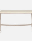 Made Goods Giordano Narrow Console Table in Faux Horn