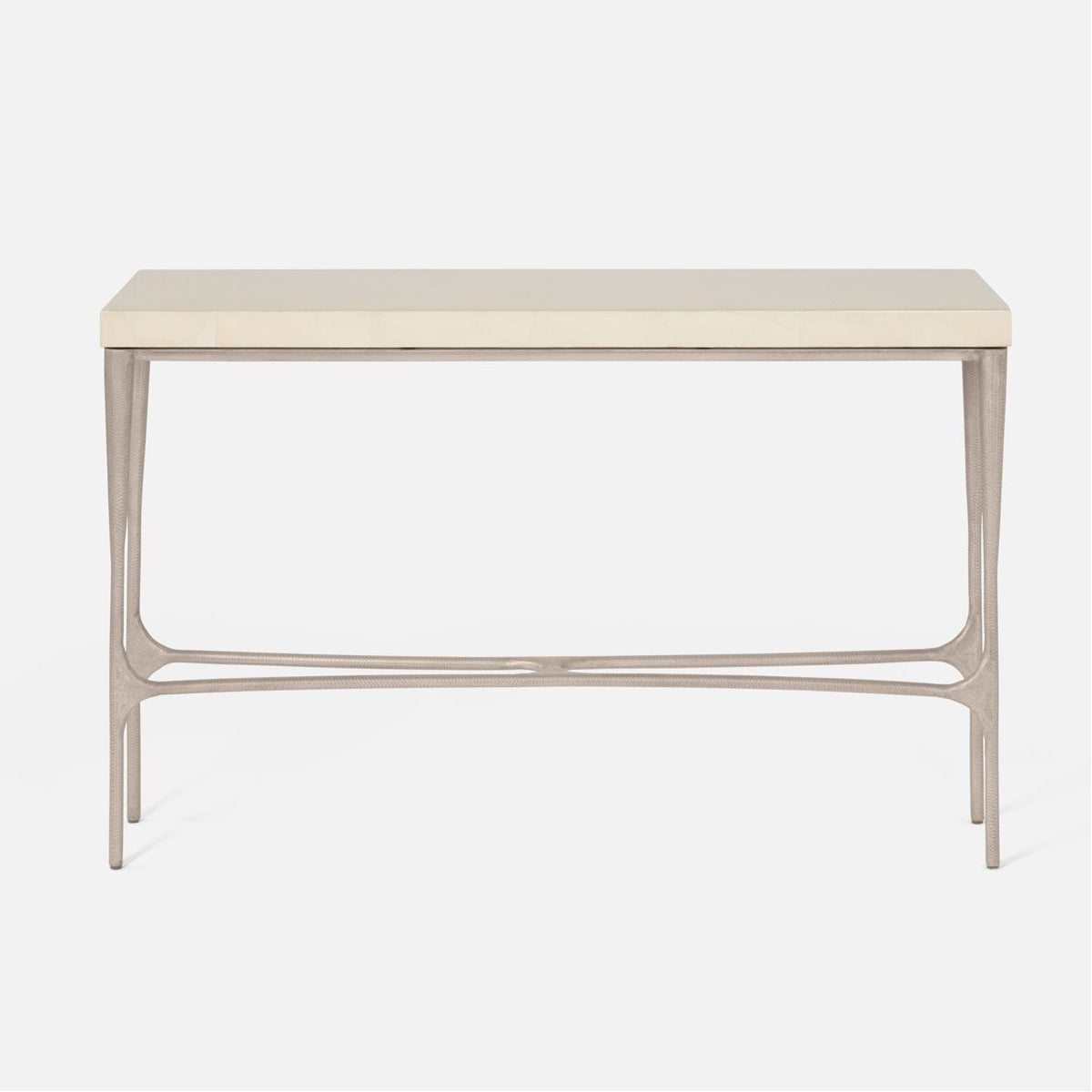 Made Goods Giordano Console Table in Faux Horn