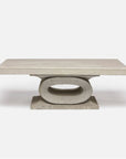 Made Goods Grier Keyhole Base Concrete Outdoor Coffee Table