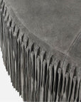 Made Goods Hallie Suede Fringe Coffee Table