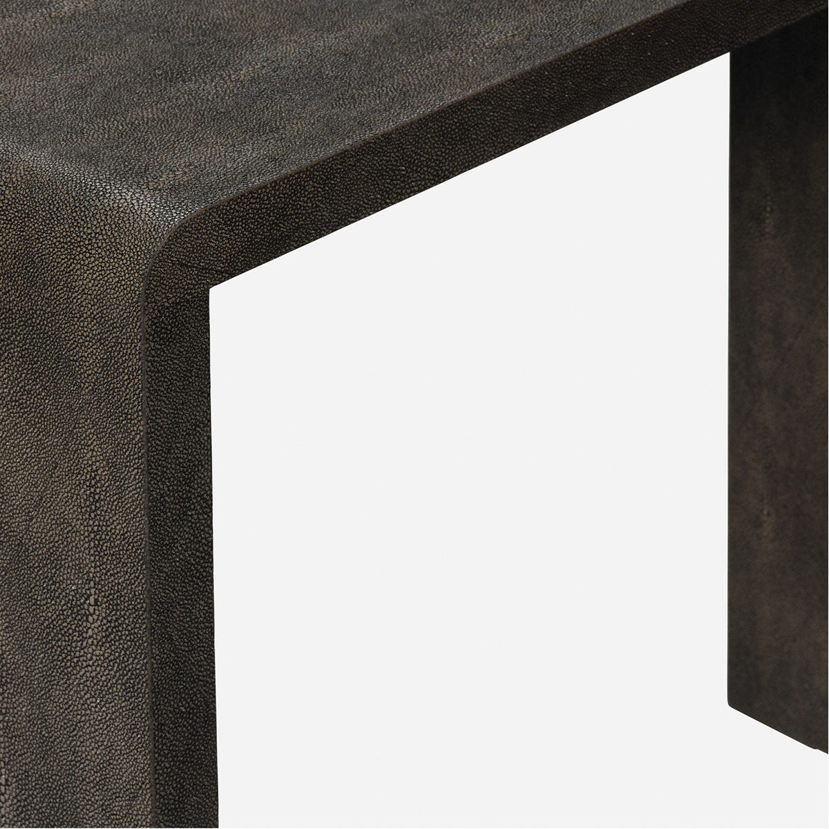 Made Goods Harlow Faux Shagreen Console Table