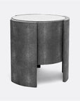 Made Goods Harriet Realistic Faux Shagreen Side Table