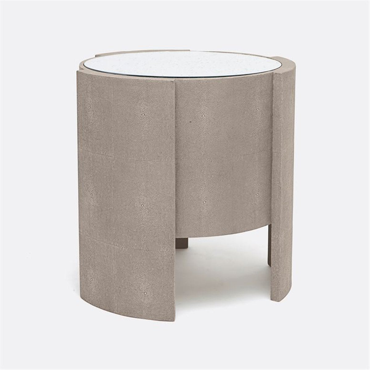 Made Goods Harriet Realistic Faux Shagreen Side Table