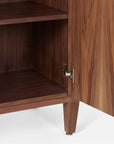 Made Goods Hillard Walnut Buffet with Drawer and Cabinet Storage