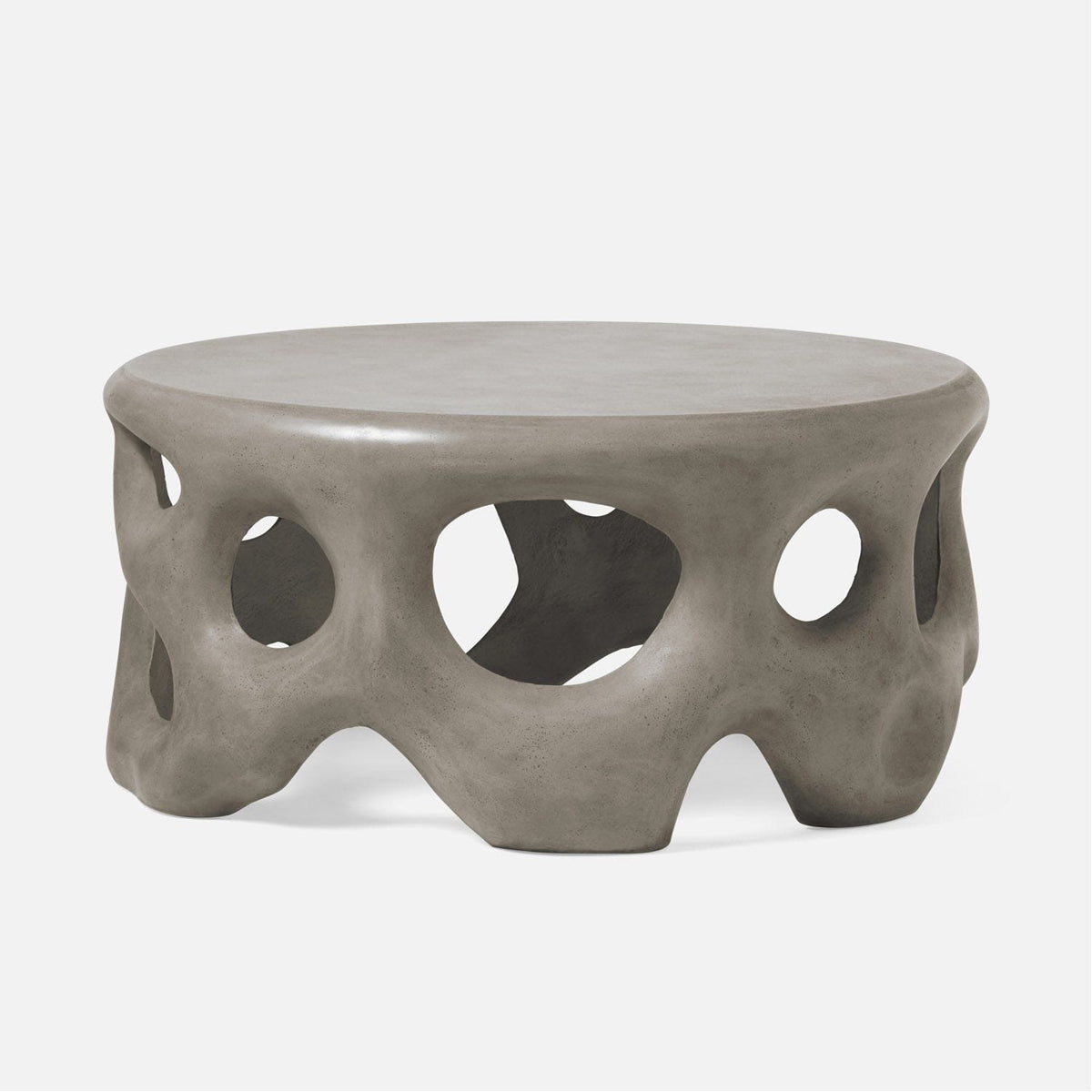 Made Goods Hyde Sculptural Concrete Outdoor Coffee Table