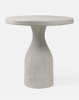 Made Goods Irving Concrete Outdoor Bar Table in Light Gray