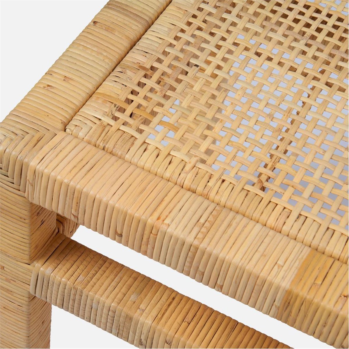 Made Goods Isla Rattan Double Bench