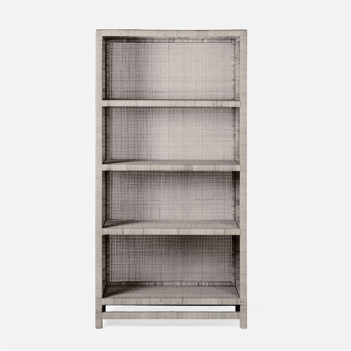 Made Goods Isla Woven Rattan Bookcase