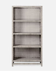 Made Goods Isla Woven Rattan Bookcase