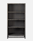 Made Goods Isla Woven Rattan Bookcase