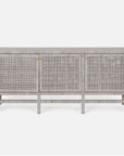 Made Goods Isla Rattan 3-Door Buffet