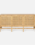 Made Goods Isla Rattan 3-Door Buffet