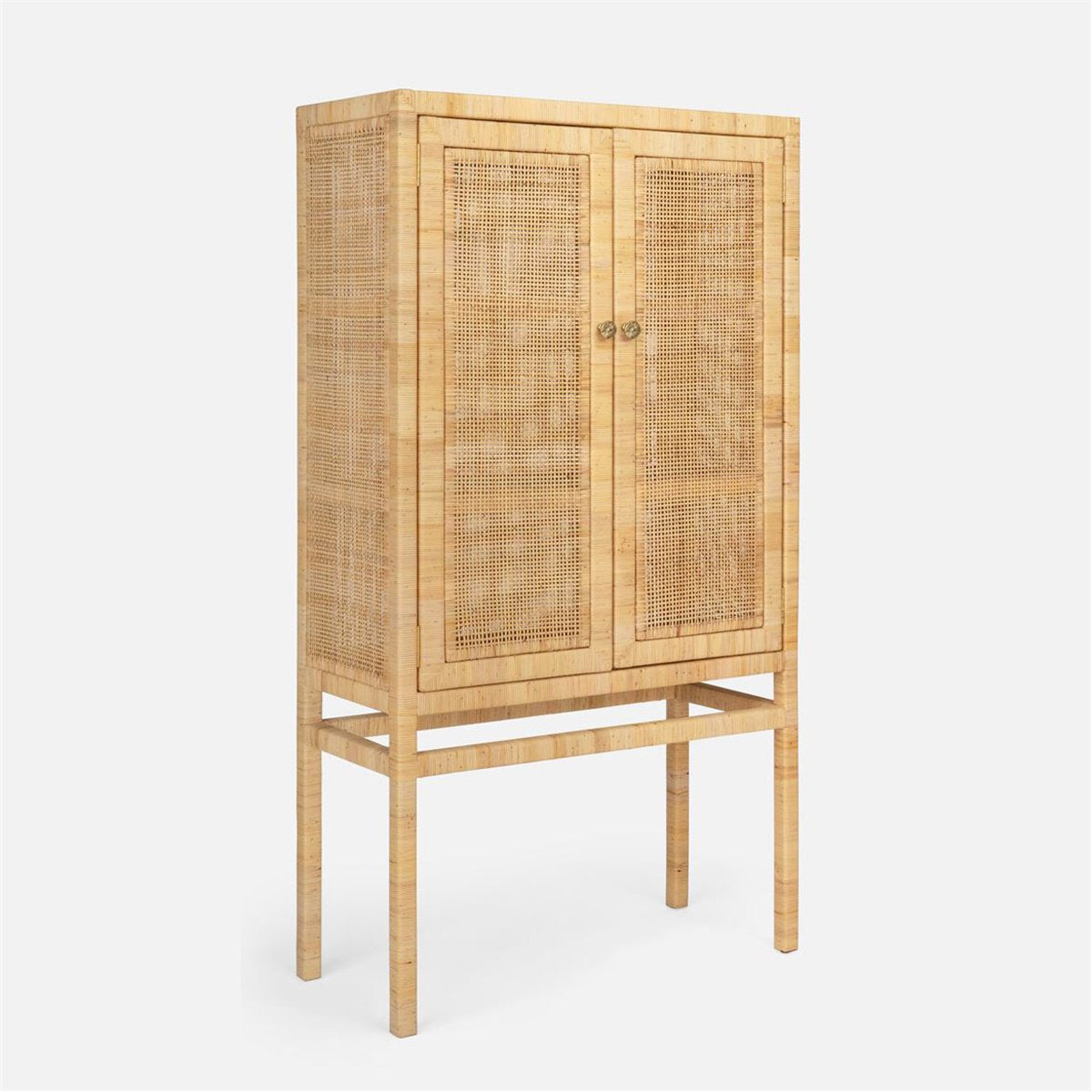 Made Goods Isla Rattan Standing Cabinet