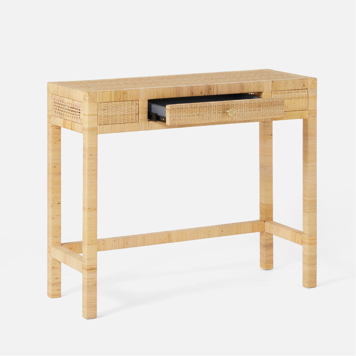 Made Goods Isla Peeled Rattan Console Table