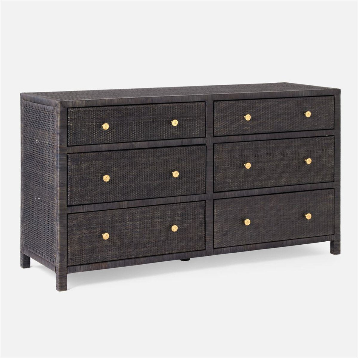 Made Goods Isla Rattan 60-Inch Dresser