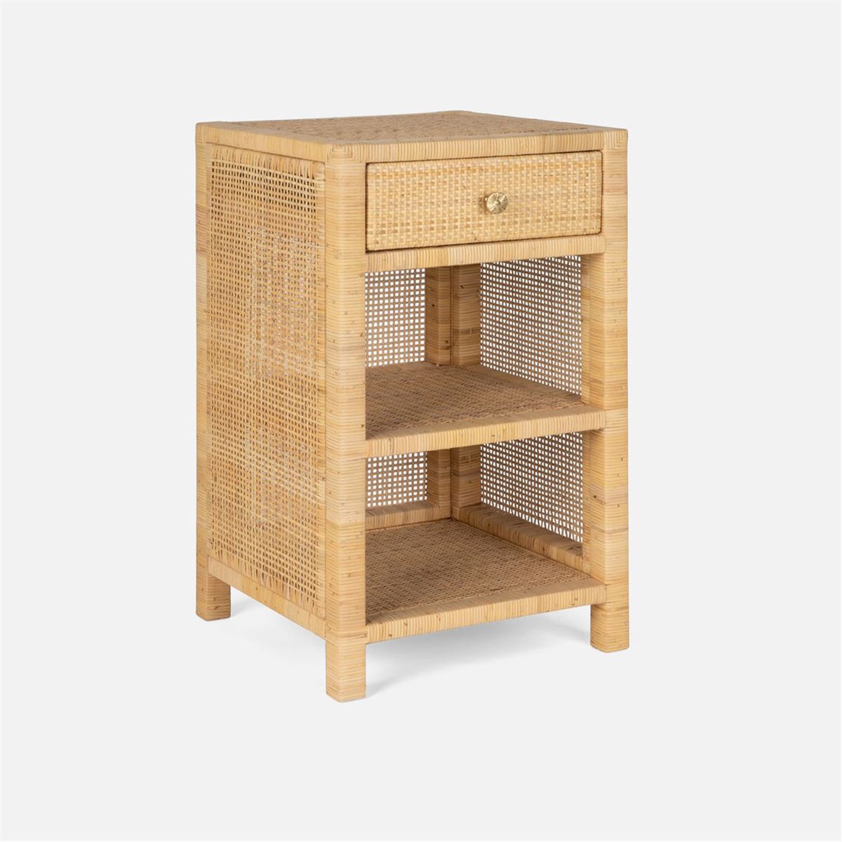 Made Goods Isla Rattan Single Nightstand