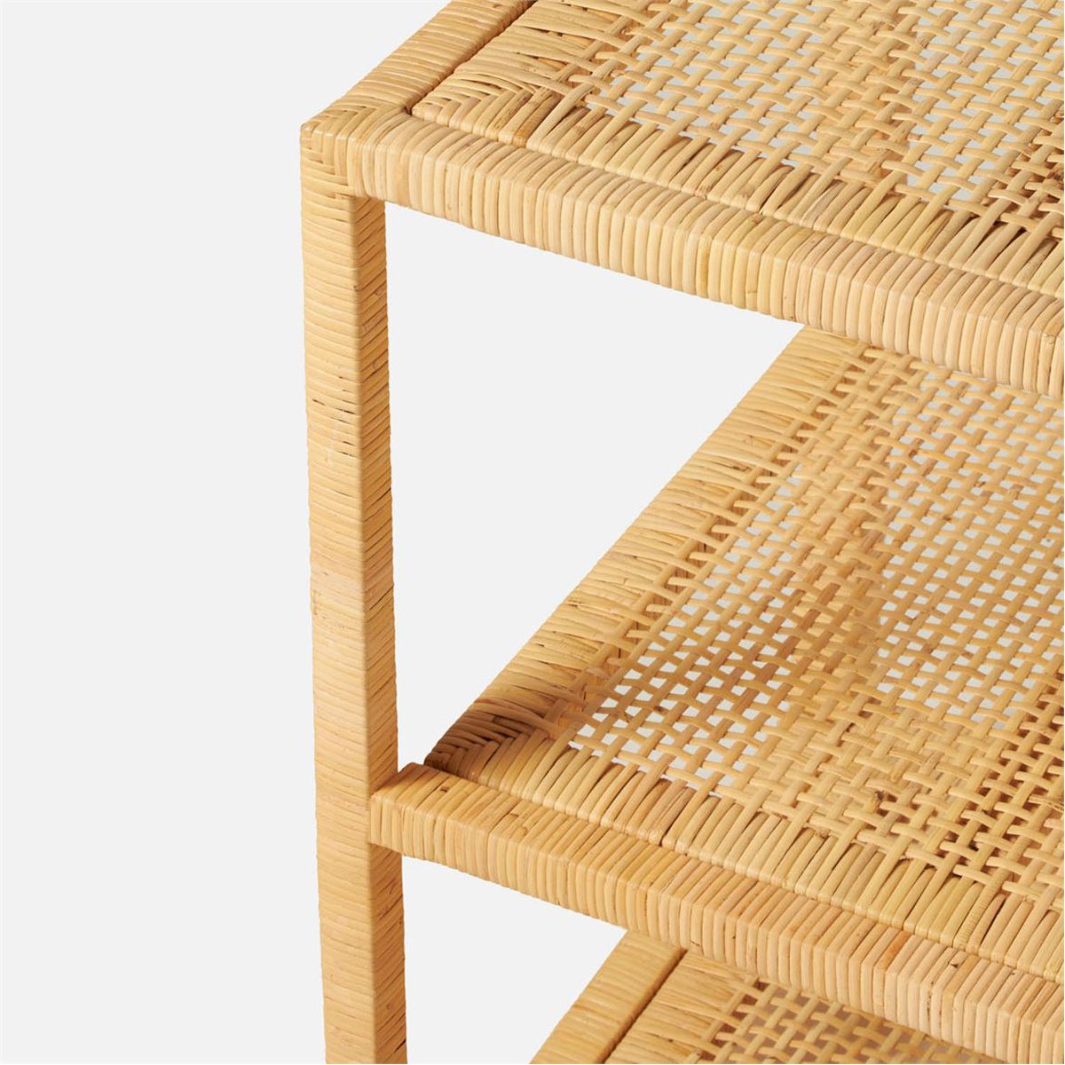 Made Goods Isla Rattan Side Table