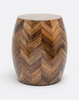 Made Goods Jada Chevron Banana Bark Stool