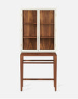 Made Goods Jamison Faux Raffia Veneer Cabinet