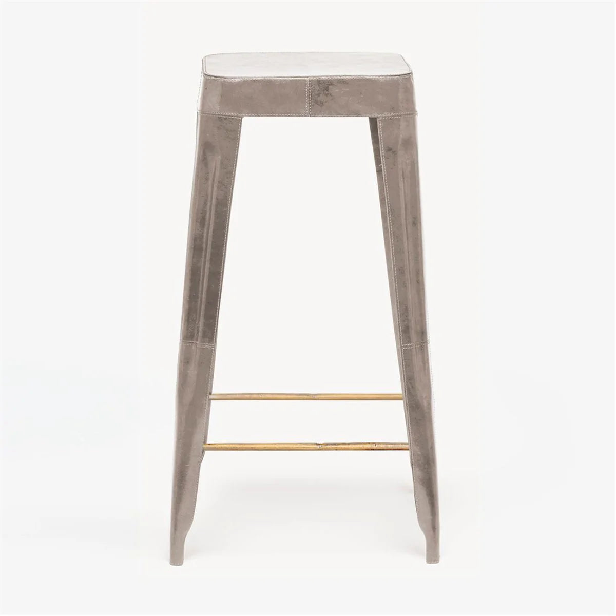 Made Goods Jamy Leather Counter Stool