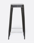 Made Goods Jamy Leather Bar Stool