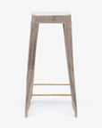 Made Goods Jamy Leather Bar Stool