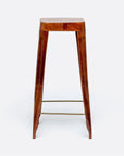 Made Goods Jamy Leather Bar Stool