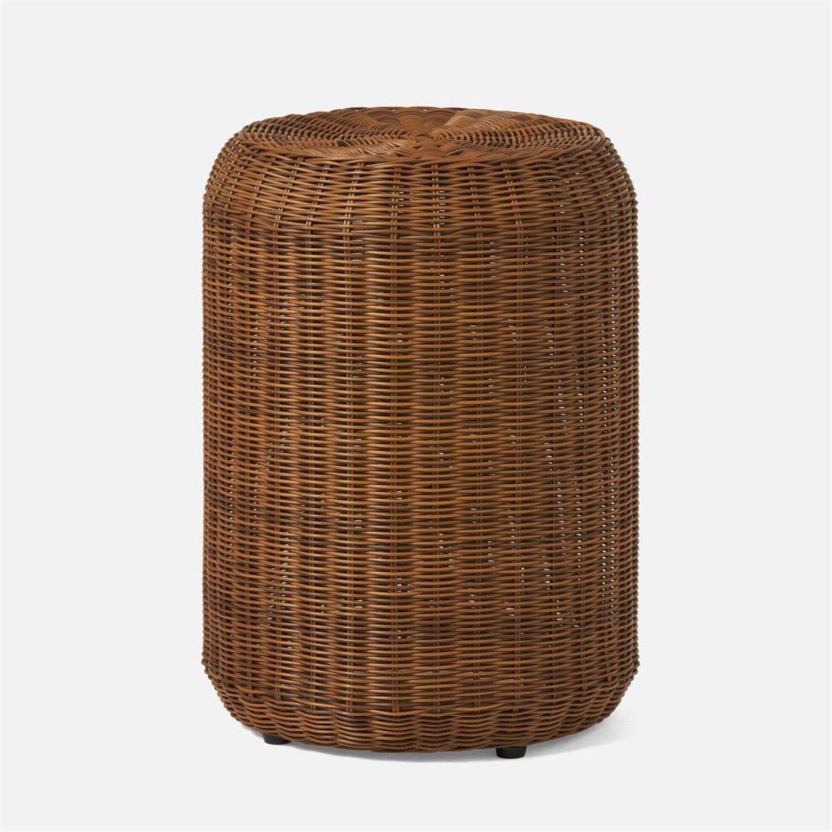 Made Goods Jareth Faux Wicker Outdoor Stool