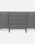 Made Goods Jarin Faux Belgian Linen Deep Drawer Buffet