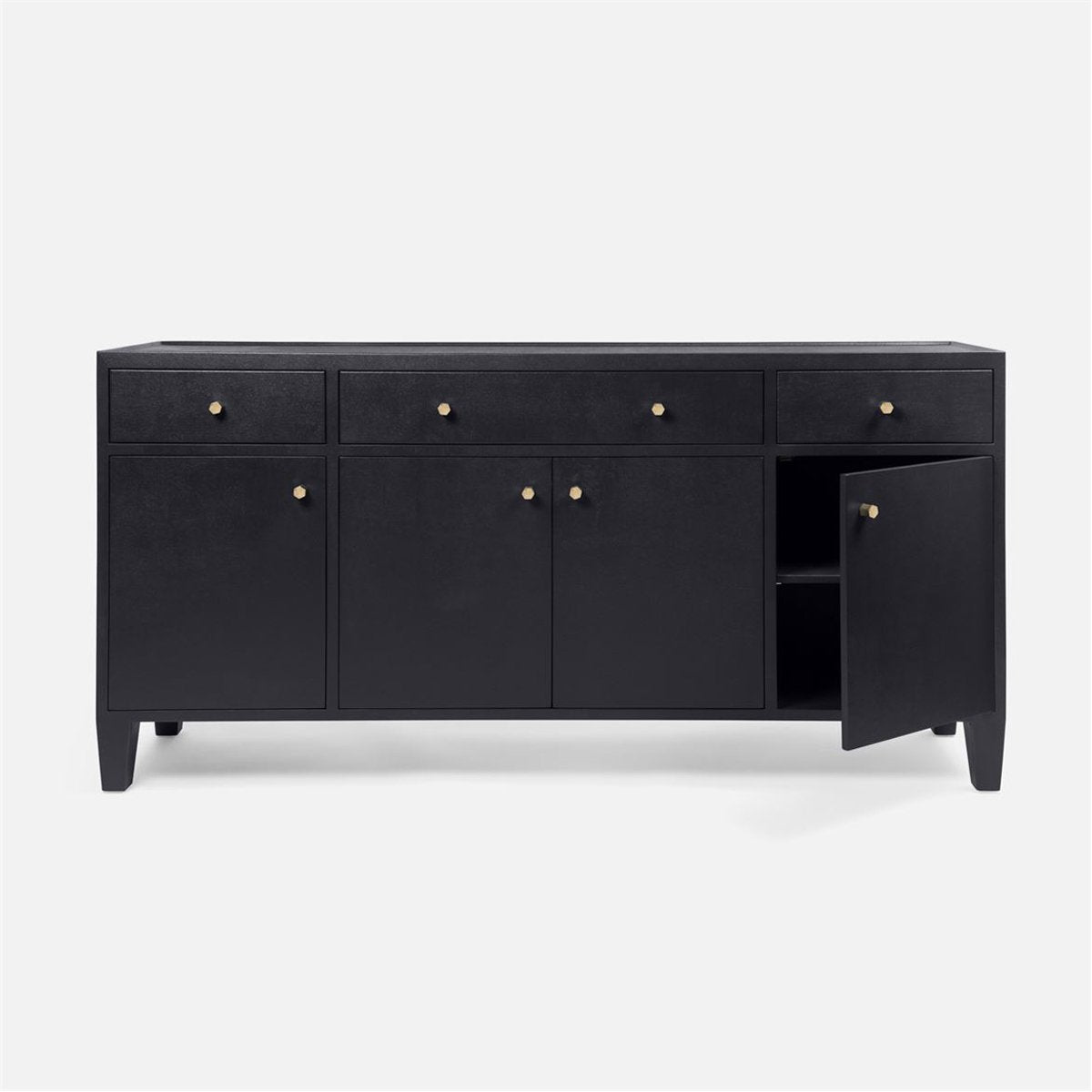 Made Goods Jarin Faux Belgian Linen Buffet