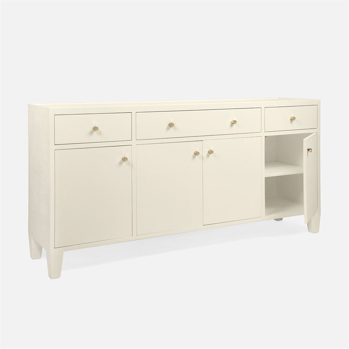 Made Goods Jarin Faux Belgian Linen Buffet