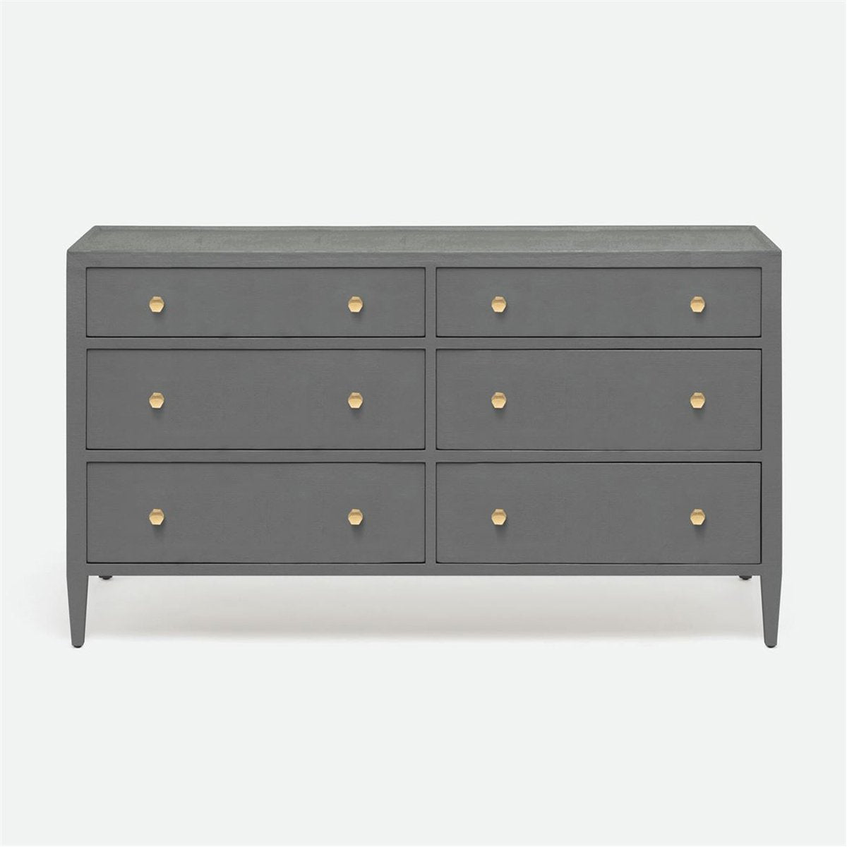 Made Goods Jarin 60-Inch Faux Belgian Linen Dresser