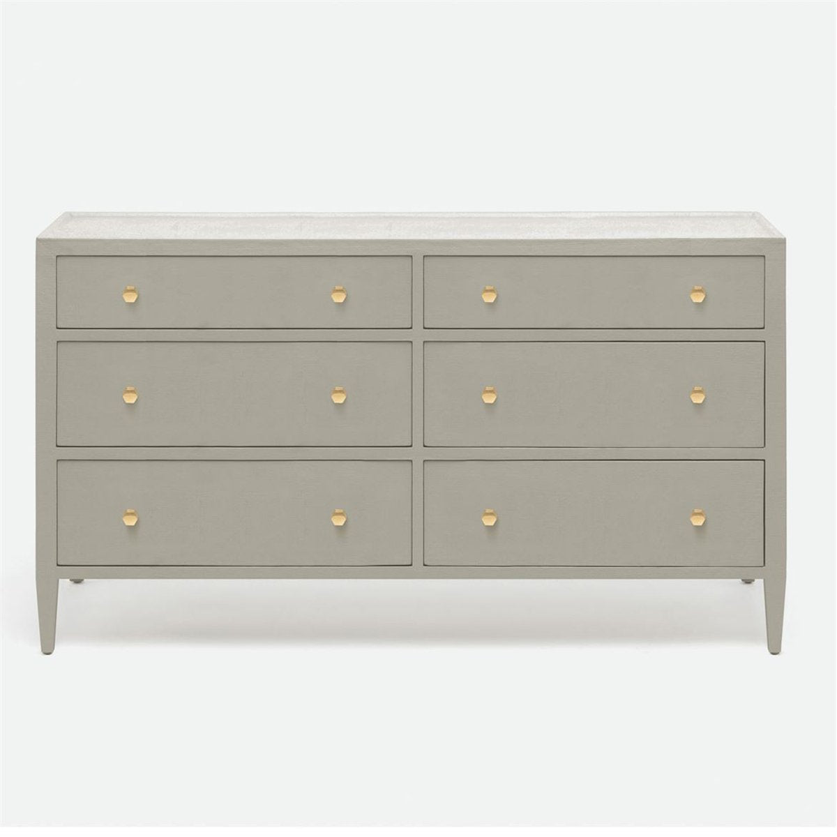 Made Goods Jarin 60-Inch Faux Belgian Linen Dresser