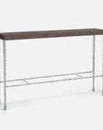 Made Goods Jovan Console Table in Faux Shagreen