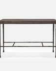 Made Goods Jovan Console Table in Faux Shagreen